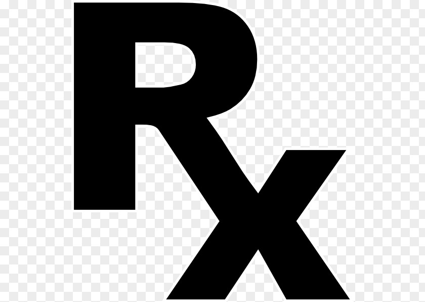 Rx Logo Image Medical Prescription Pharmaceutical Drug Pharmacy Symbol Clip Art PNG