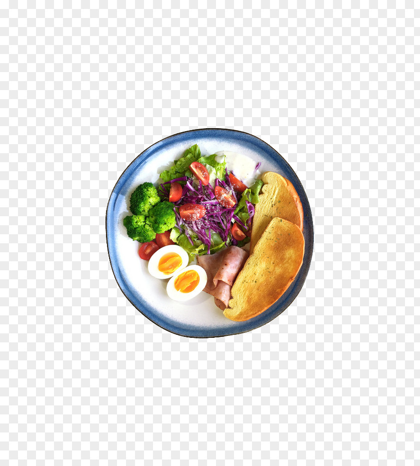 Vegetable Salad Breakfast Bacon Fruit PNG