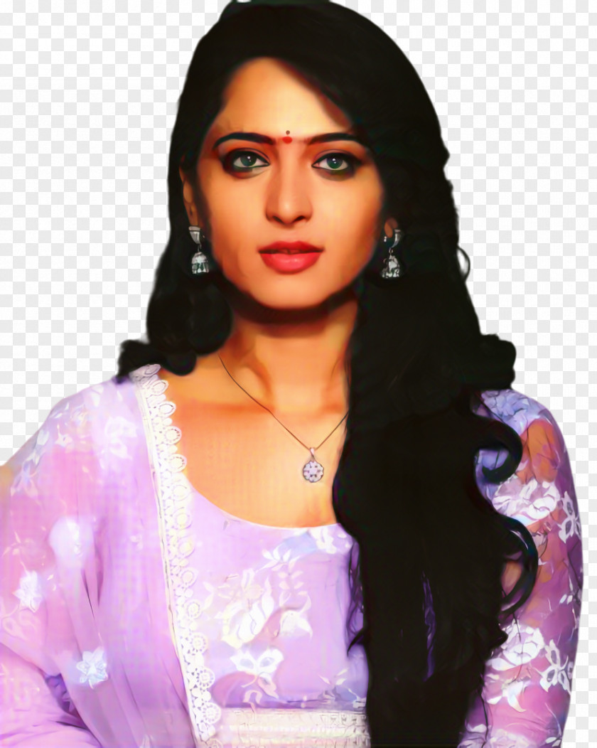 Anushka Shetty Devasena Rudhramadevi Drawing Image PNG