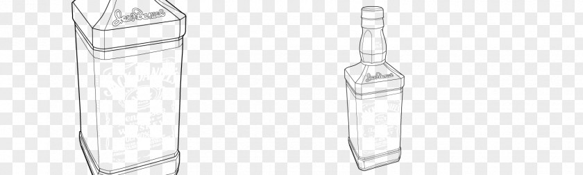 Danilels Jack Bottle Crafts Glass Product Design Black PNG
