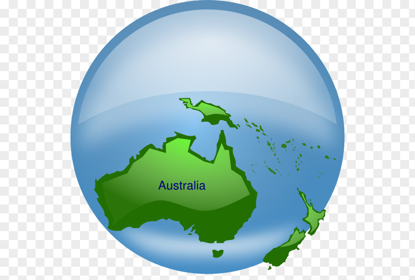 Globe Australia Earth Clip Art PNG
