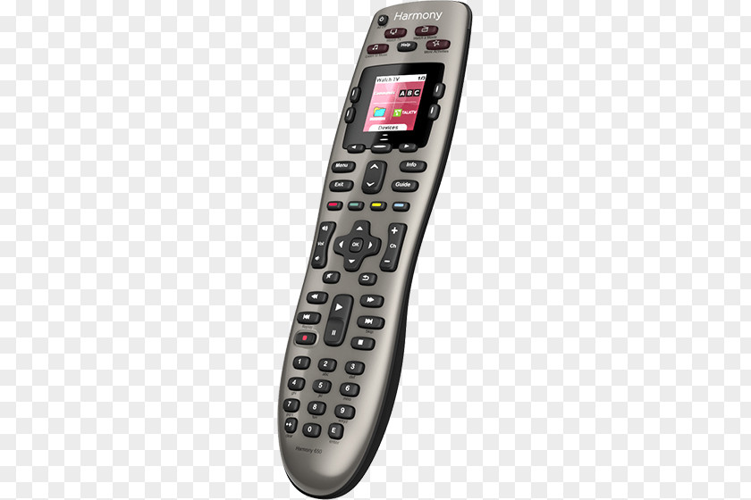 Harmony Remote Controls Universal Logitech Electronics PNG