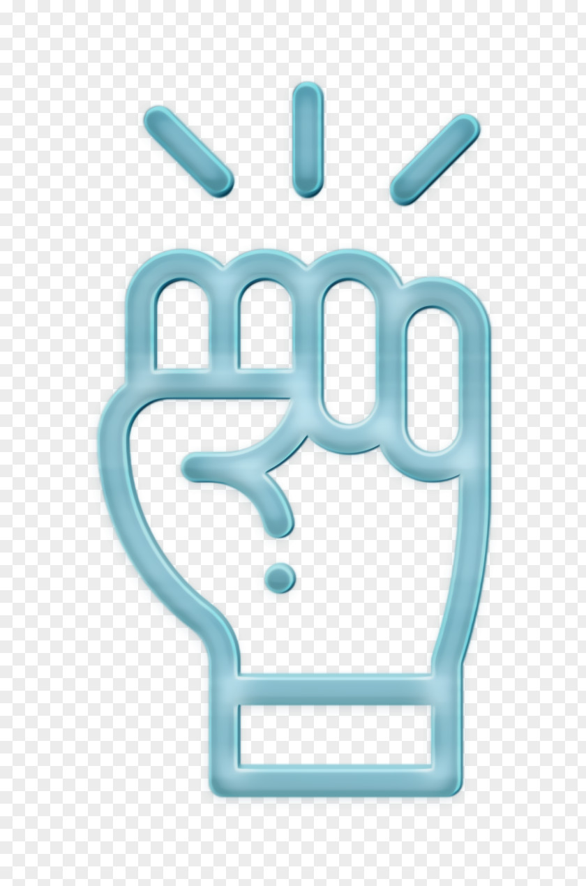 Leadership Icon Motivation Fist PNG