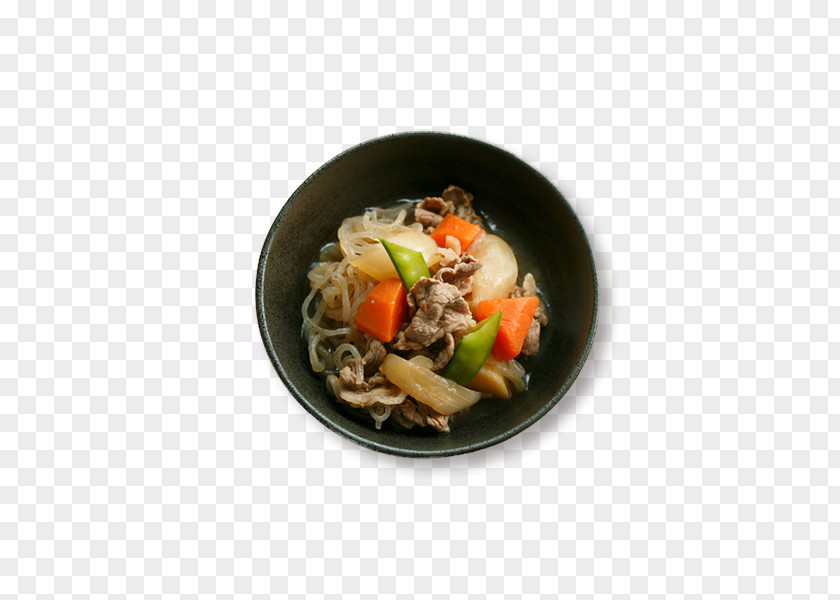 Plate Yakisoba Chinese Noodles Udon Thai Cuisine PNG