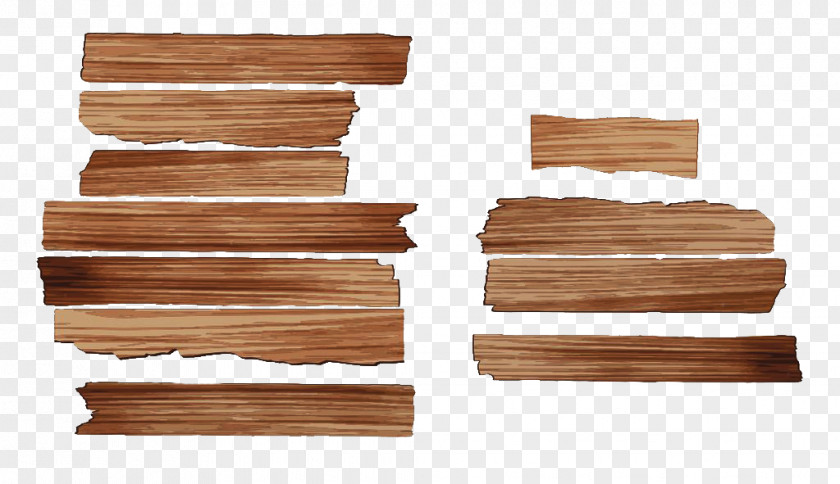 Rubber Wood Broken Plate Picture Material Natural PNG