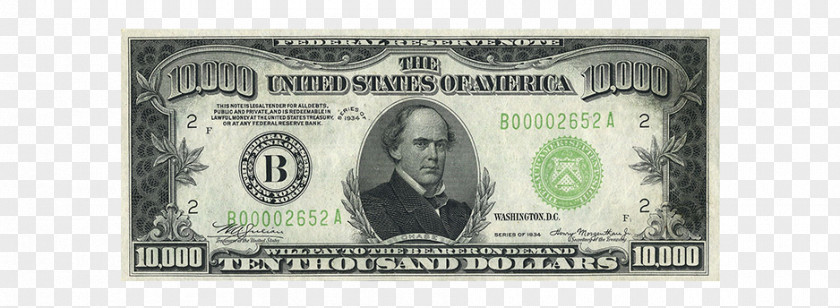 United States One-dollar Bill Dollar Federal Reserve Note One Hundred-dollar PNG