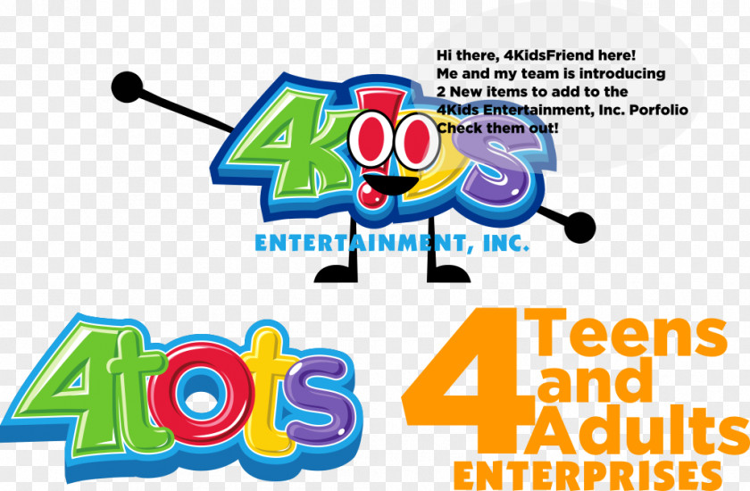 4Licensing Corporation 4Kids TV Television Show Logo PNG