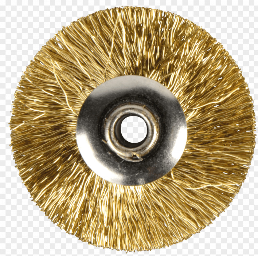 Brass Brush Tool Polishing Wire PNG