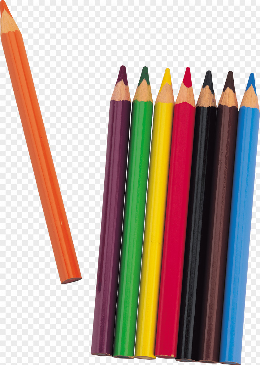Colorful Pencils Image Pencil Clip Art PNG