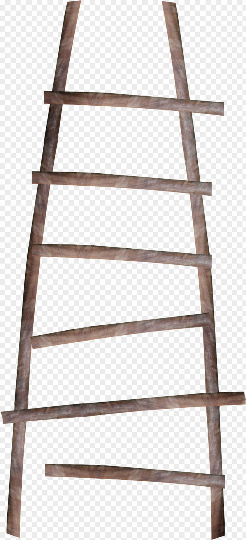 Creative Ladder Wood Stairs PNG