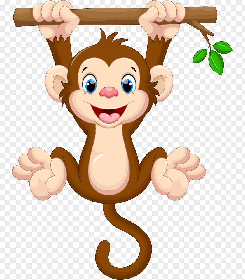 Monkey Royalty-free Drawing PNG