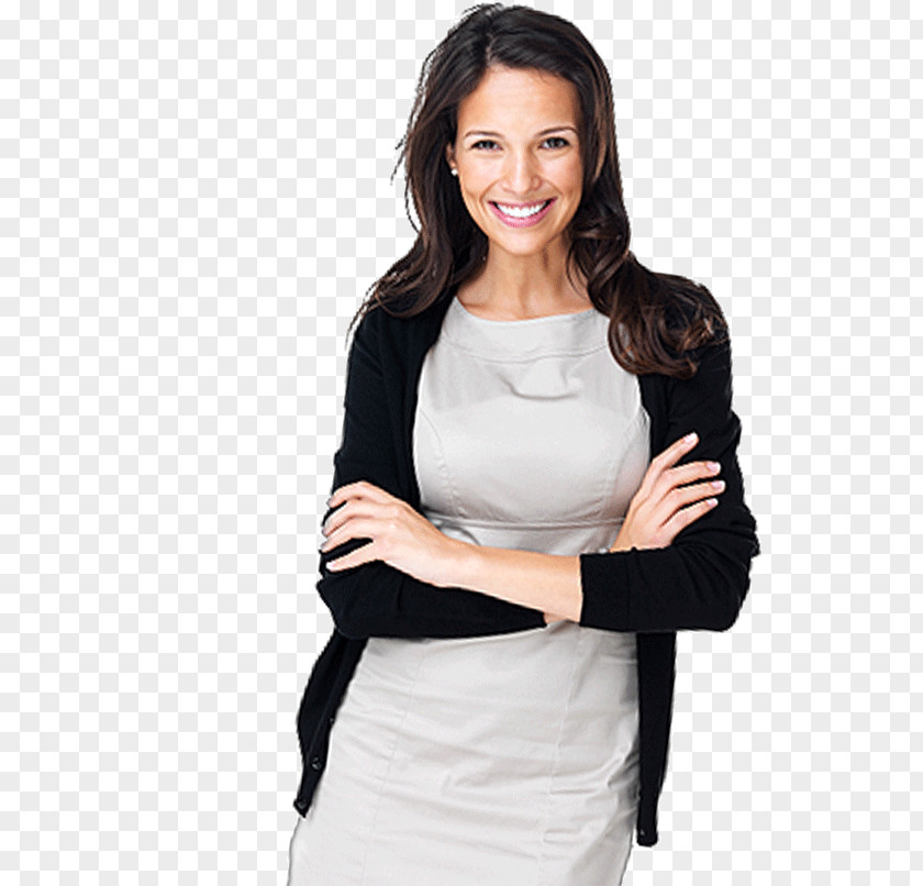 Smiling Woman Dashboard Business Intelligence Data Information Technology PNG