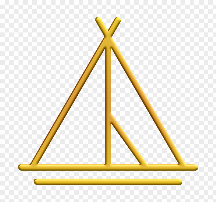 Tent Icon Summer PNG