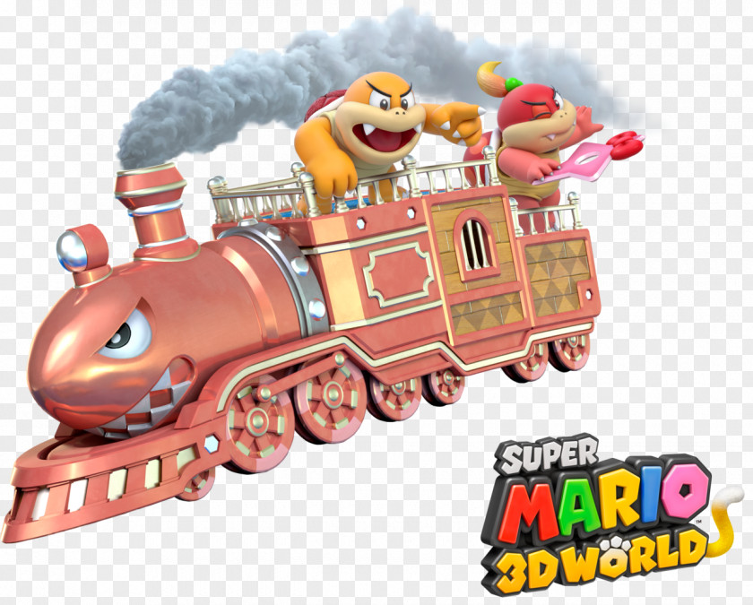 Train Super Mario 3D World Land Bros. 3 Rosalina PNG