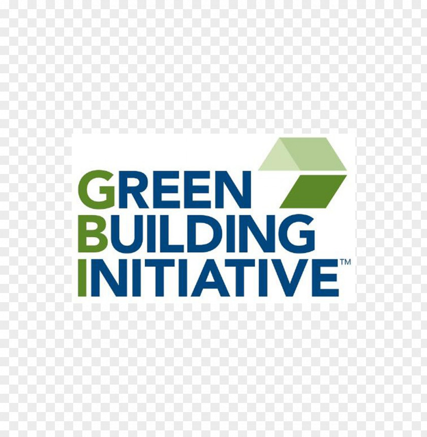 Design Logo Brand Green Building Initiative PNG