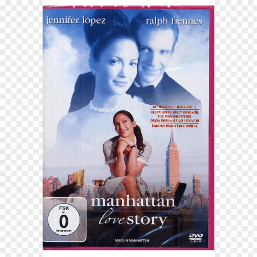 Jennifer Lopez Maid In Manhattan Blu-ray Disc Marisa Ventura Film PNG