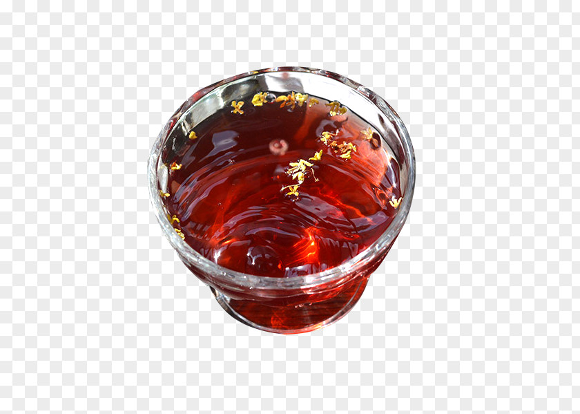 Osmanthus Brown Sugar Tea Material Sweet PNG