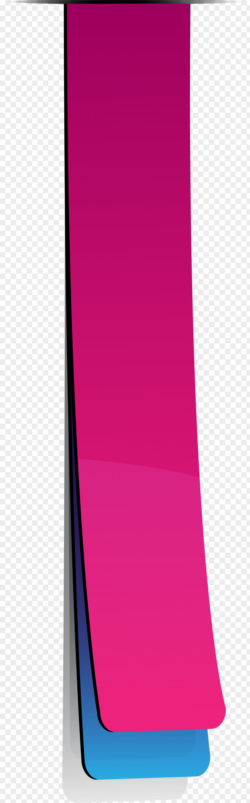 Purple Ribbon Banner Icon PNG