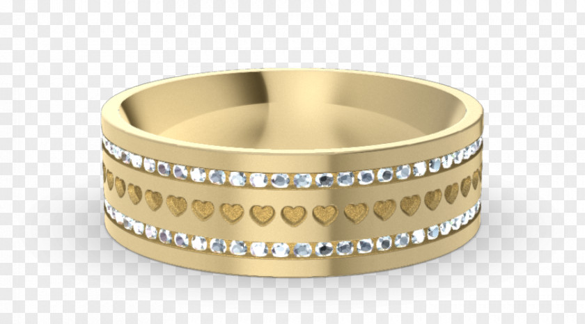Ring Wedding Silver Gold Princess Cut PNG