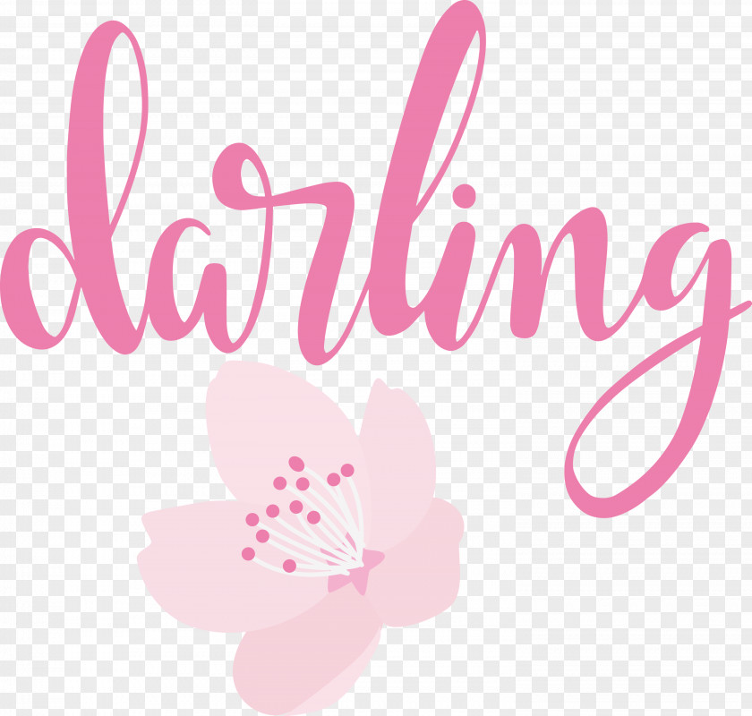 Darling Wedding PNG