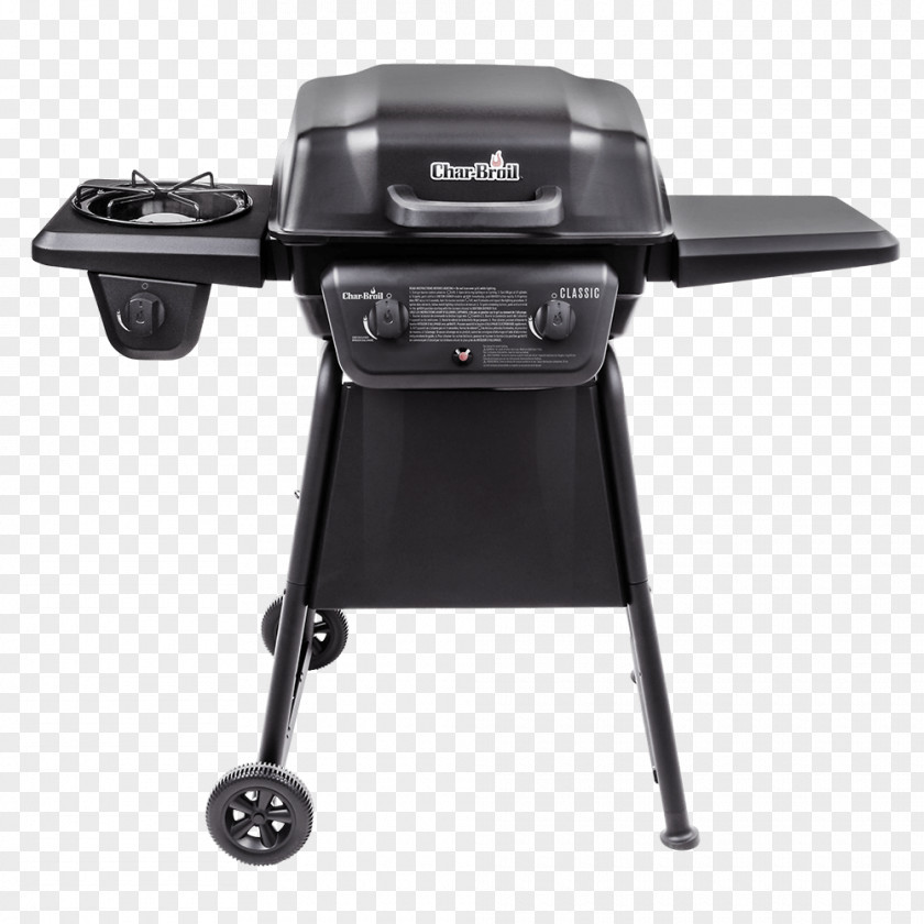 Gas Grills With Side Griddle Barbecue Grilling Char-Broil Classic 463672717 Propane PNG
