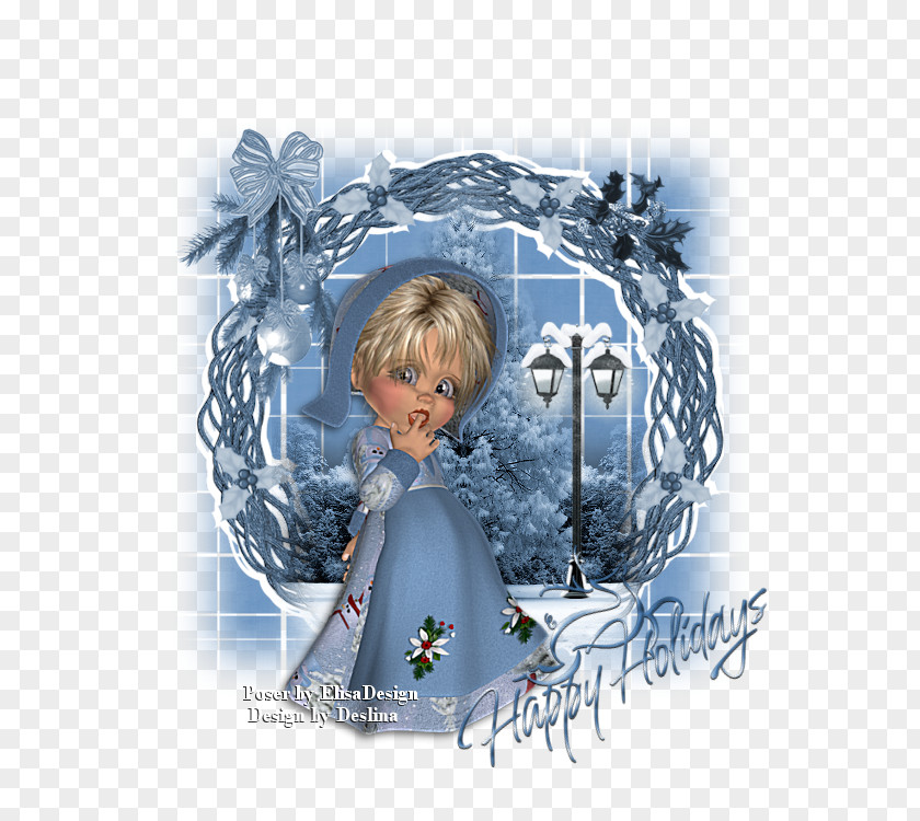 Ins Christmas Ornament Winter Angel M PNG