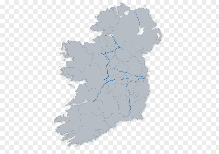Irland Ireland Vector Map Stock Photography PNG