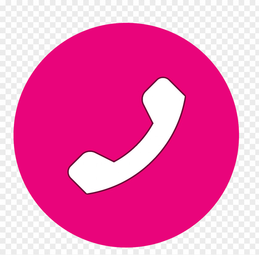 Pink Font Circle Symbol Logo PNG