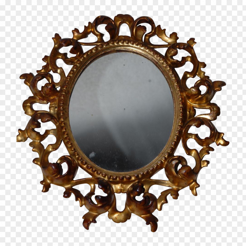 Porcelain Magic Mirror Picture Frames PNG