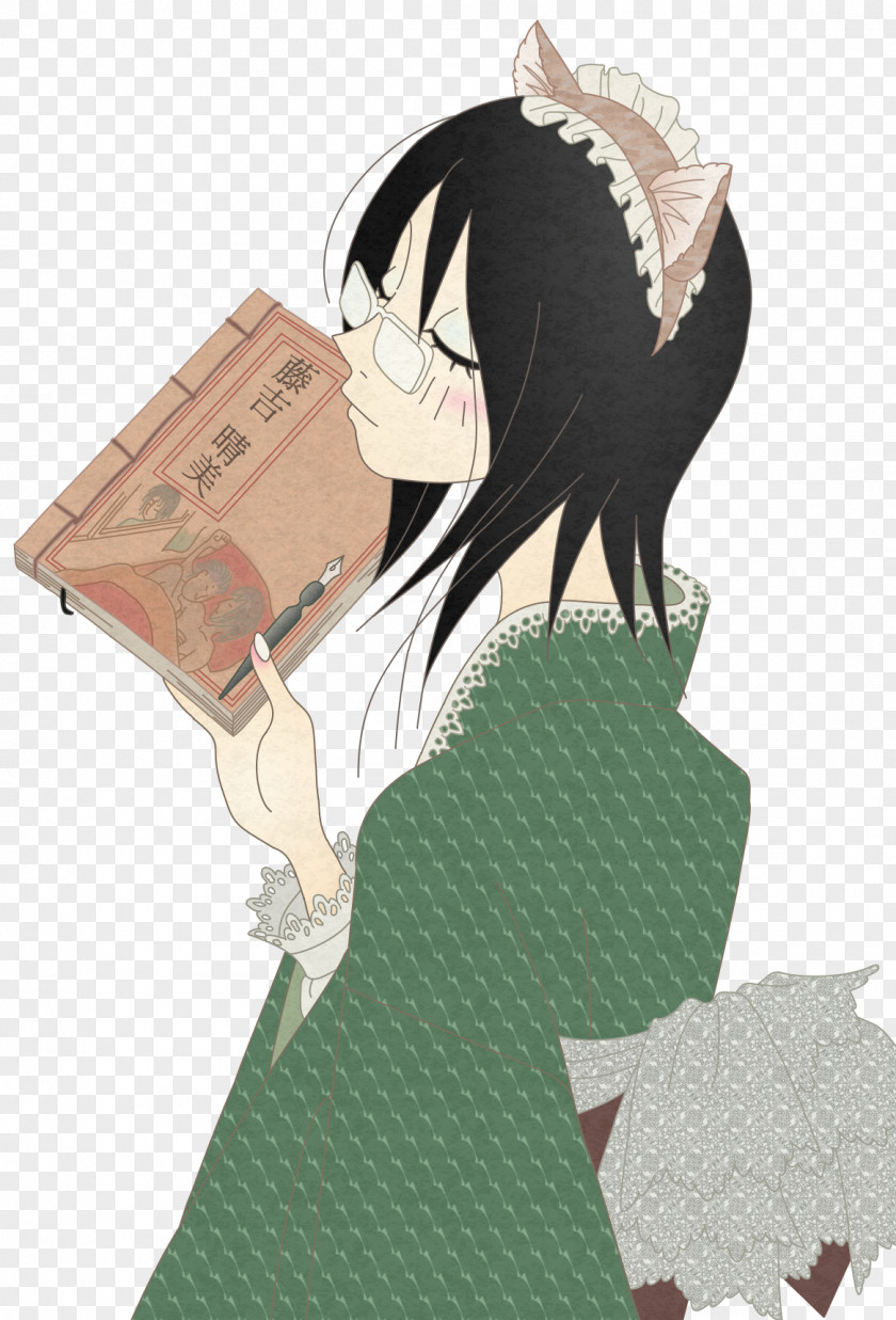 Sayōnara. Harumi Fujiyoshi Catgirl Kimono PNG