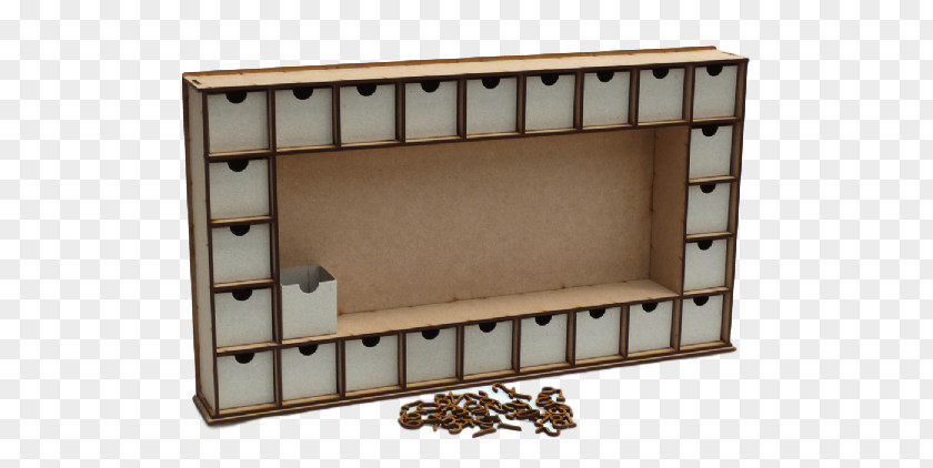 Advent Calendars Shelf PNG