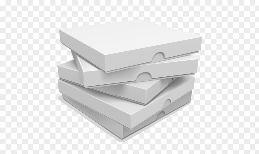 Blank Box Packaging Pizza And Labeling PNG