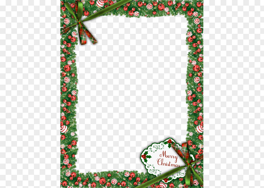 Christmas Frame Transparent Image Picture PNG