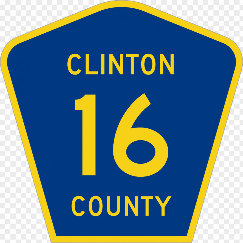 Clinton Administration Traffic Sign United States Of America US County Highway Shield Road PNG