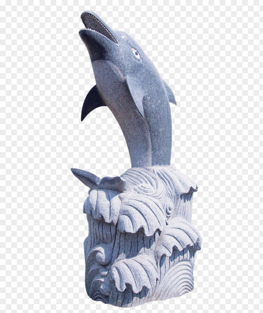 Little Whale Statue Sculpture Dolphin PNG