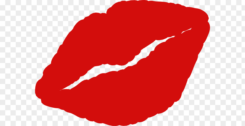 Red Lipstick Cliparts Lip Kiss Cartoon Clip Art PNG