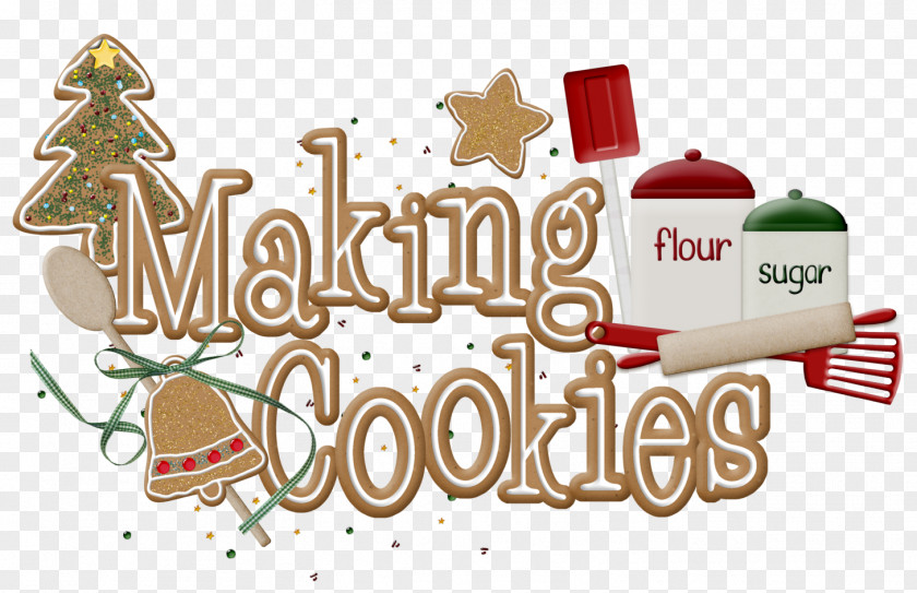 Christmas Ornament Food Font PNG