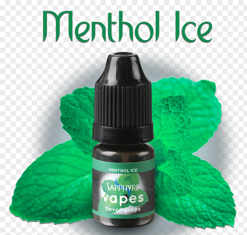 Ice Drops Menthol Flavor Electronic Cigarette Tobacco Liquid PNG
