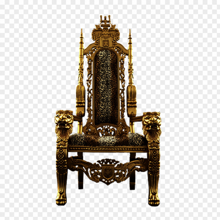 Royal Seat Throne Icon PNG