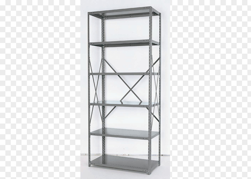 Store Shelf Slotted Angle Pallet Racking Steel Furniture PNG