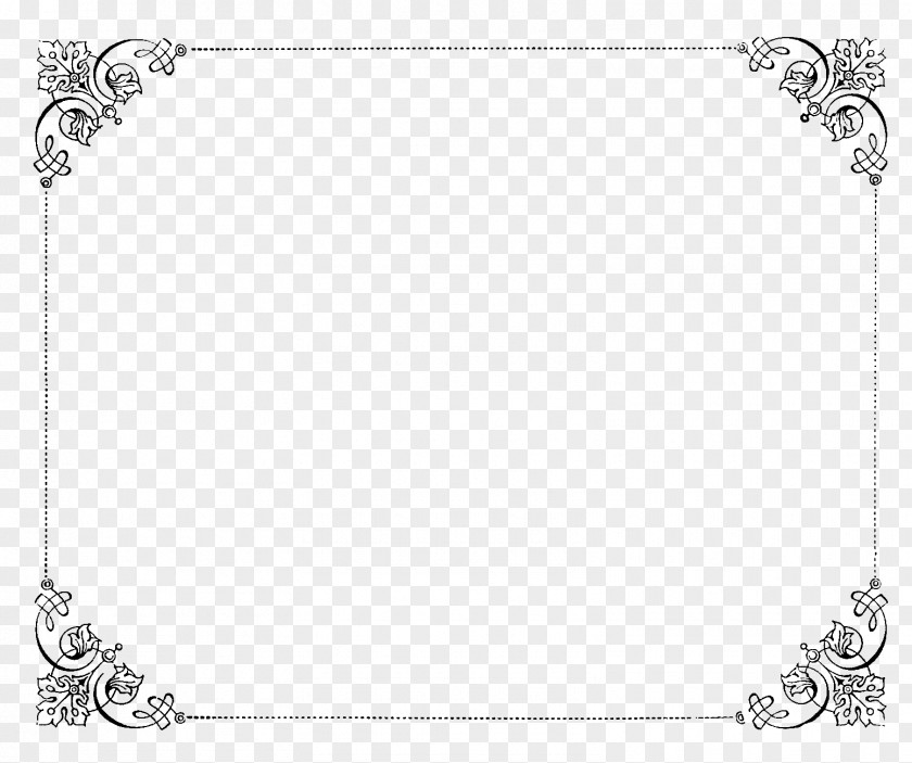 Vintage Border Frame Transparent Image Template Clip Art PNG