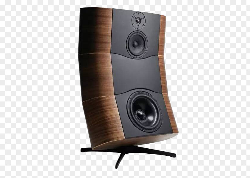 Creative Wood Sound Eames Lounge Chair Loudspeaker Enclosure High Fidelity Tweeter PNG