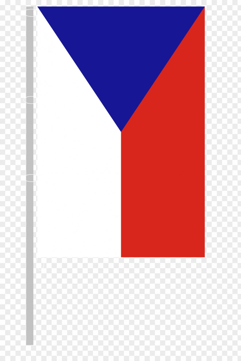 Flag Czech Republic Flagpole Banner PNG