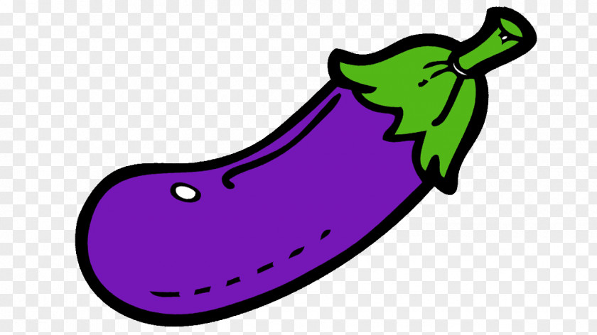 Graphic Eggplant Purple Clip Art PNG