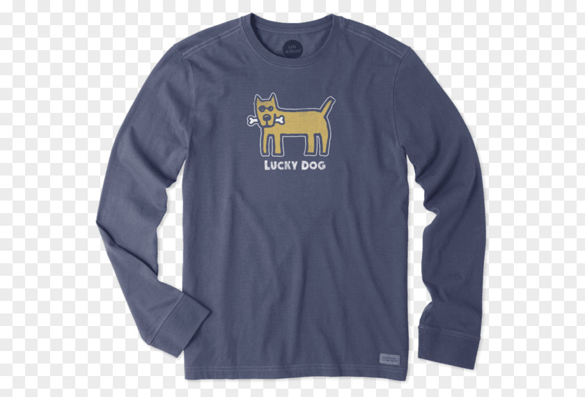 Lucky Dog Long-sleeved T-shirt Clothing PNG