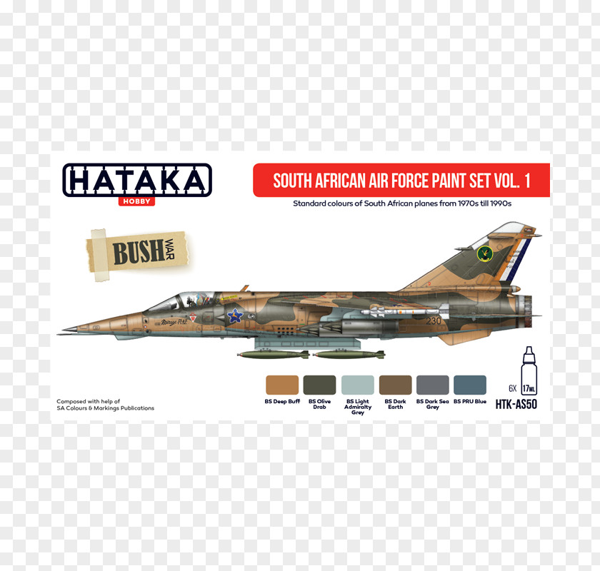 Paint South African Air Force Dassault Mirage F1 PNG