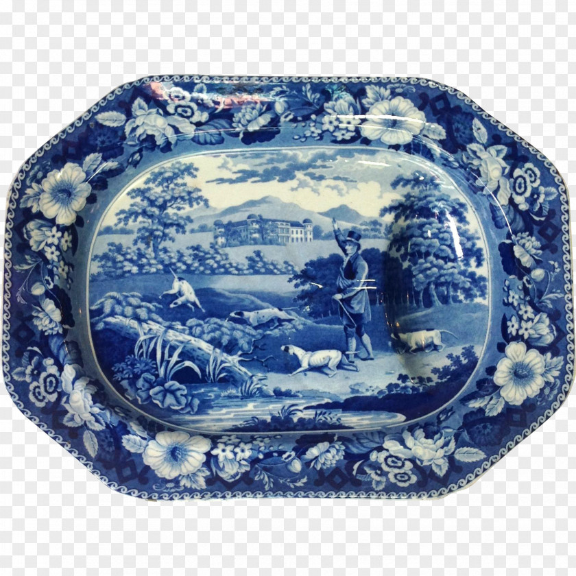 Plate Blue And White Pottery Porcelain Dictionary PNG