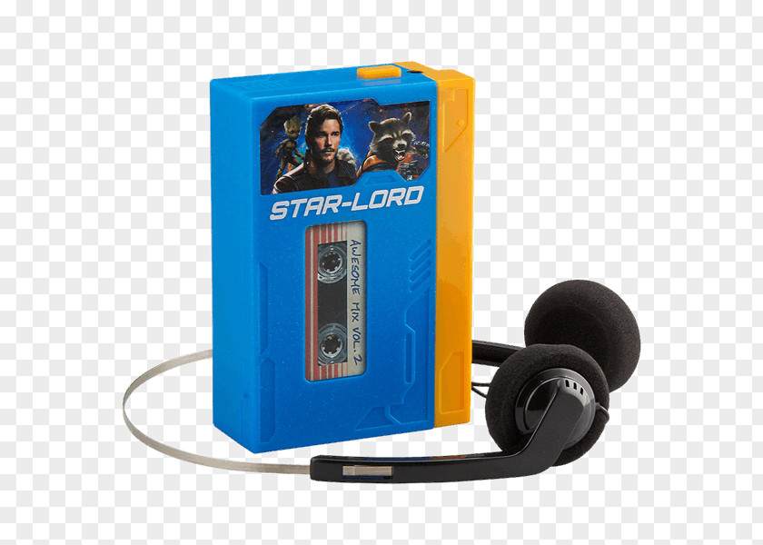 Walk Man Star-Lord Walkman Guardians Of The Galaxy: Awesome Mix Vol. 1 Compact Cassette Boombox PNG