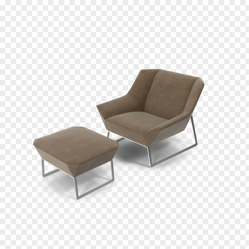 Armchair Ottoman Chair Table Couch PNG