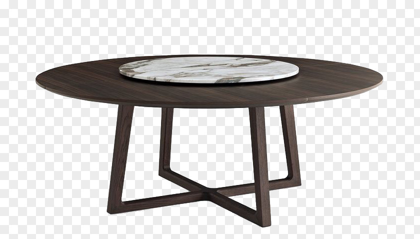 Coffee Color Wood Veneer Marble Table Concorde Desk Furniture PNG